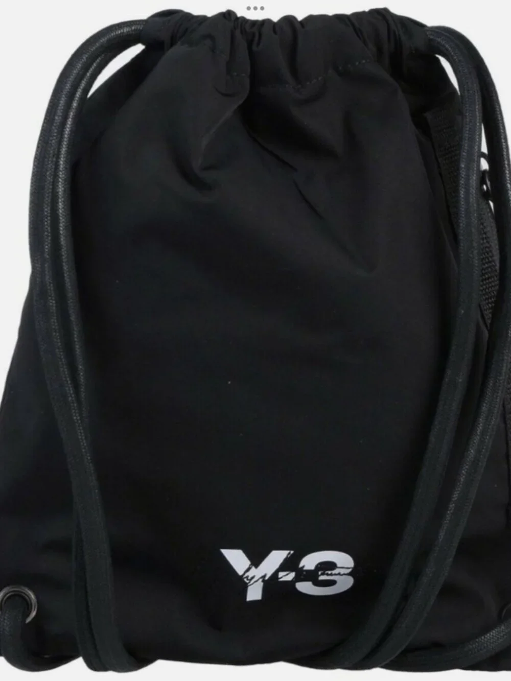 Y-3 by Yohji Yamamoto black techno